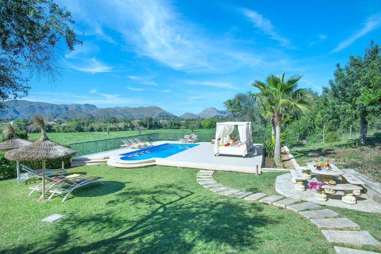 Owl Booking Villa Siquier - Luxury Retreat With Mountain Views Pollença Exteriör bild