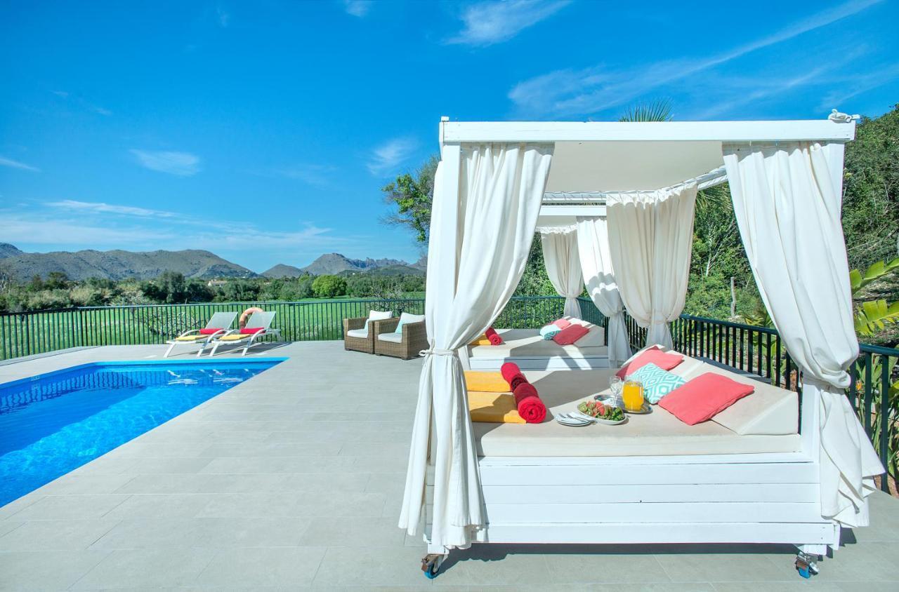 Owl Booking Villa Siquier - Luxury Retreat With Mountain Views Pollença Exteriör bild