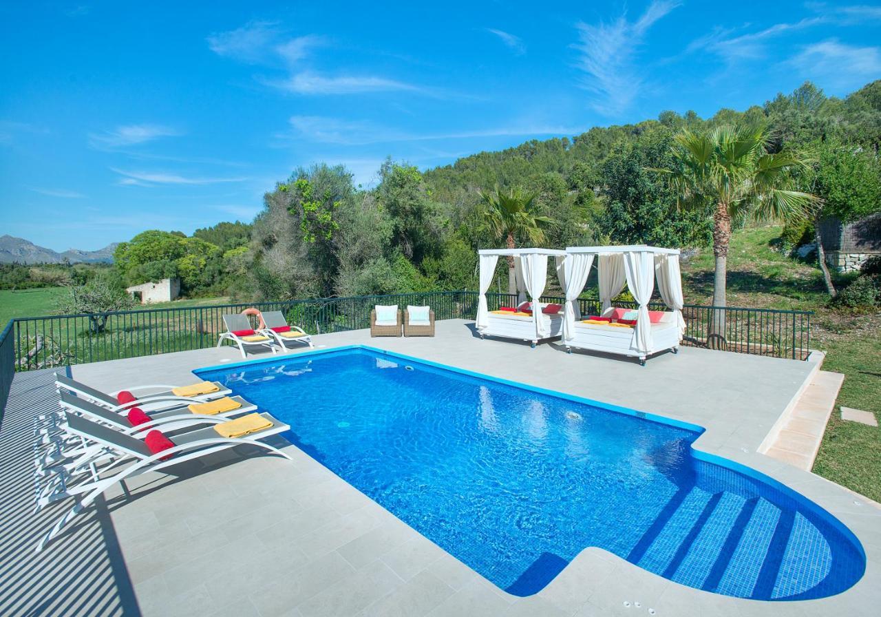Owl Booking Villa Siquier - Luxury Retreat With Mountain Views Pollença Exteriör bild