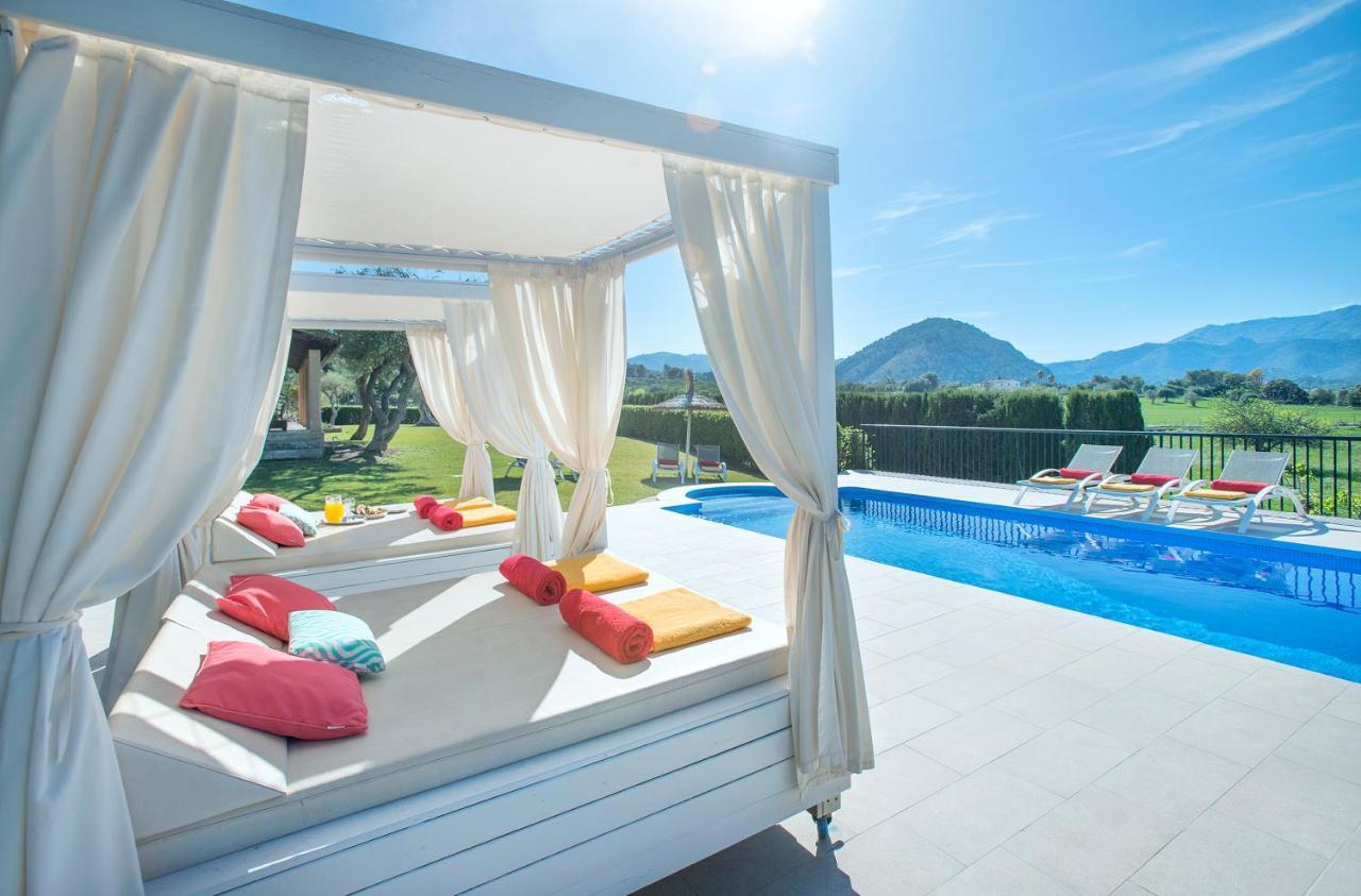 Owl Booking Villa Siquier - Luxury Retreat With Mountain Views Pollença Exteriör bild
